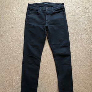 Uniqlo Men's Jeans - Black - Skinny Fit - 32" x 30